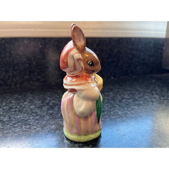 Vintage 1951 Beswick Beatrix Potter Mrs. Rabbit Figurine Made In England - Picture 2 of 9